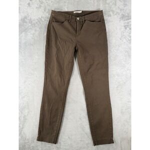 Peter Millar Pants Women's 8 Brown Karlie Stretch Sateen Chino